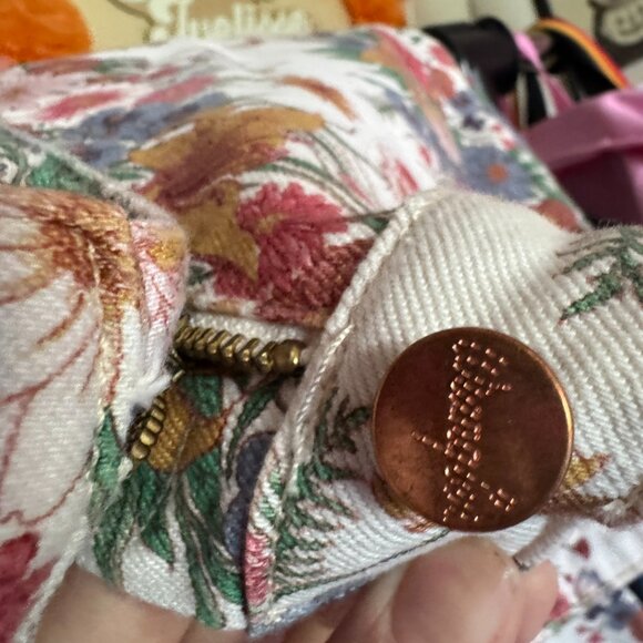 Wrangler Westward 626 Women's Floral Print High Waist Bootcut Jeans Size 32x32 - Picture 4 of 9